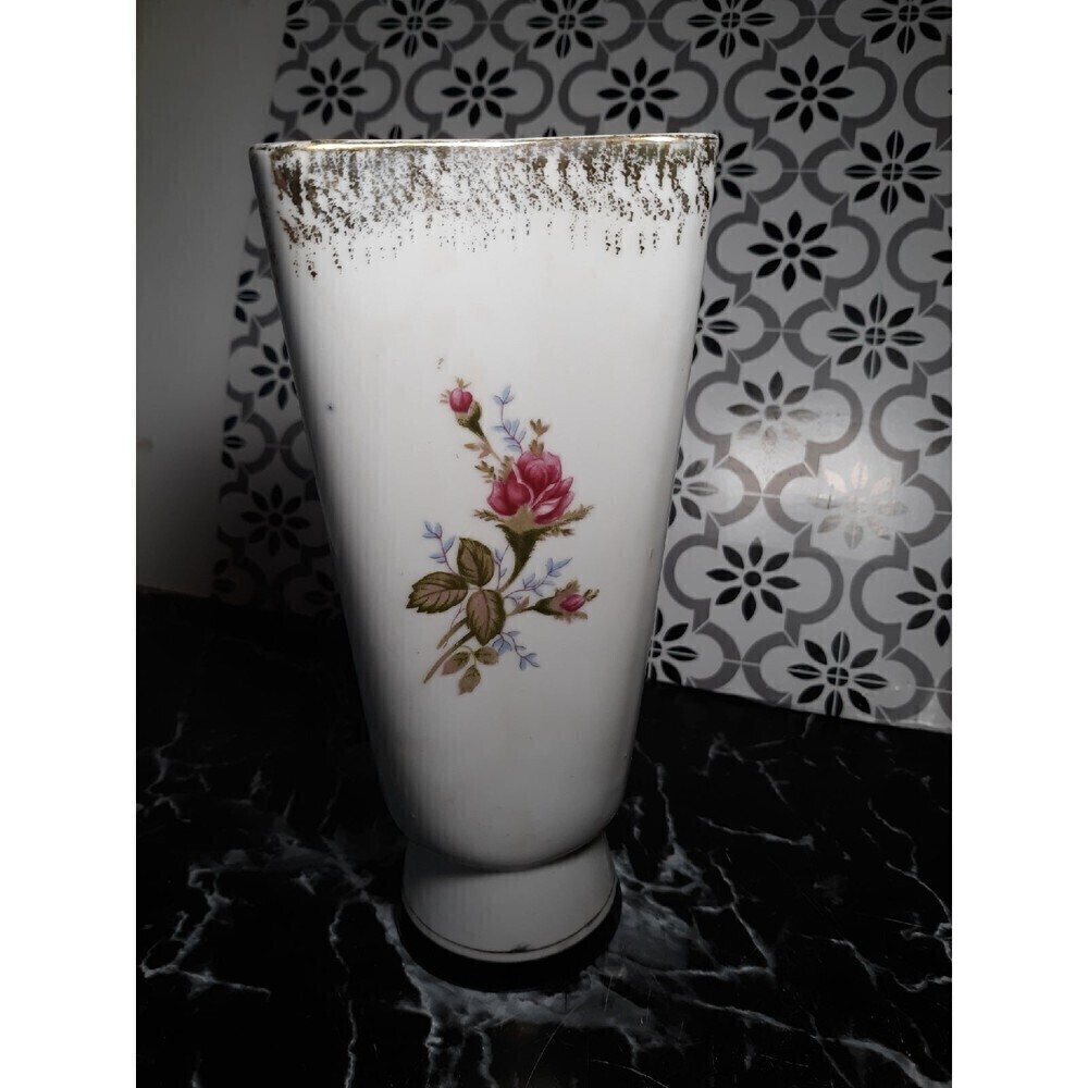 Vintage UCAGCO china vase transferware